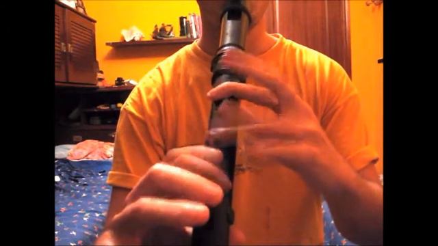 Prelude from Bach's Cello Suite No. 1 in G major on alto Ehlert recorder смотреть онлайн