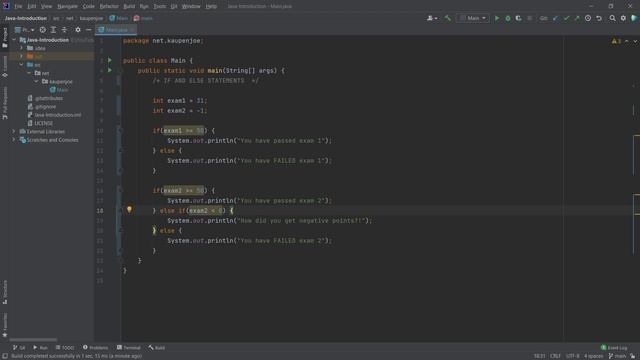 Java: If Statements | Java Introduction for Minecraft Modding