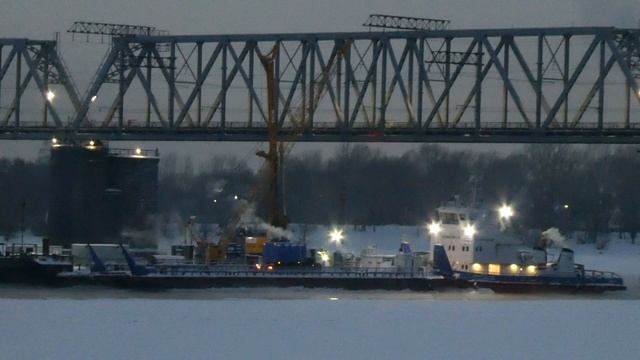 Новосибирск 12.01.21/  Михайловская набережная/  Строительство 4-го моста