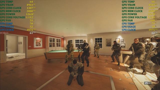 Rainbow Six Siege RX 480 8GB Stock vs 1425 MHz Overclock (Hız Aşırtma) Ryzen 2700X смотреть онлайн