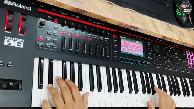 Mandolin Tone - Roland FANTOM O6 смотреть онлайн