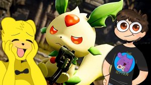 Фнаф Плей и Нептун Летают на Покемонах  PalWorld