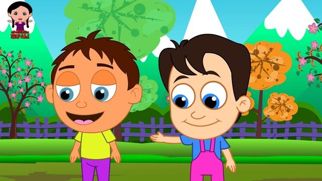 Nepali Bal Geet - Aau Hai Sathi आउहैसाथी - Nepali Rhyme for Children смотреть онлайн