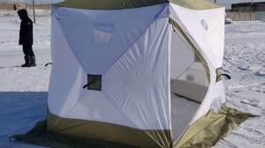 ПАЛАТКА ЗИМНЯЯ СЛЕДОПЫТ "PREMIUM" 5 СТЕН, 5-ТИ МЕСТНАЯ, 3 СЛОЯ