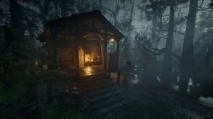 Quiet thunder and gentle sounds of rain for relaxation and sleep in the swamp | RDR2