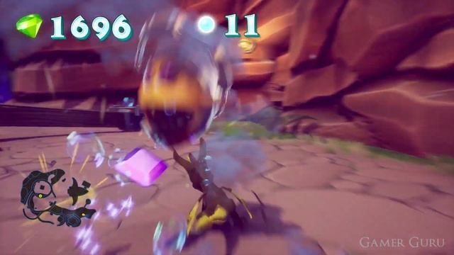Spyro 2: Ripto's Rage (Reignited) 100% - "BREEZE HARBOR" All Orbs & Gems Walkthrough смотреть онлайн