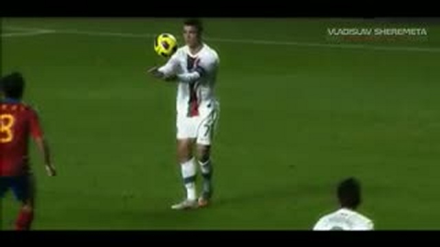 Португалия - Испания , прикол Криштиано Роналдо ))) смотреть онлайн