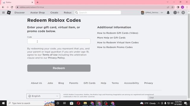 Roblox: How to Redeem Roblox Codes | Roblox Codes Redeem