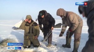 В Псковском районе специалисты рыбоохраны и МЧС искали браконьерские и брошенные сети