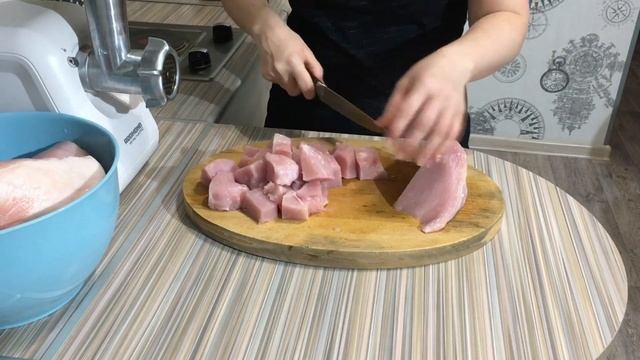 Фрикадельки для детей.Фрикадельки для заморозки.Заготовки мясные. смотреть онлайн