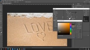 Photoshop Tutorial: Sand Text Effect| Надпись на песке