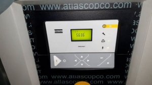 как узнать Наработку компрессора atlas copсo. Моточасы на атласе копко.