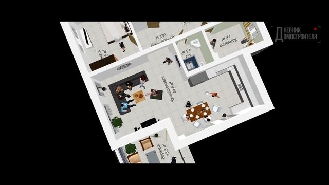 Как сделать проект дома или планировку квартиры своими руками. Часть 17 смотреть онлайн