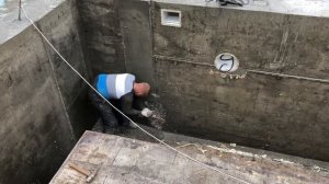 Бетон м400 на след день после заливки