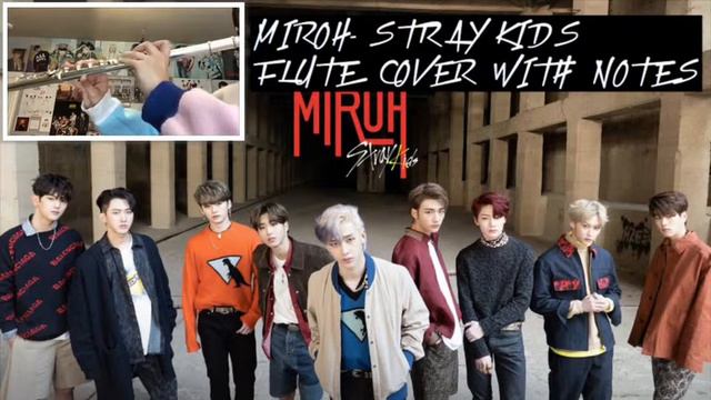 MIROH- Stray Kids Flute Cover смотреть онлайн