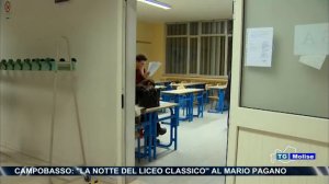 Campobasso, ‘La notte del Liceo Classico’ al Mario Pagano