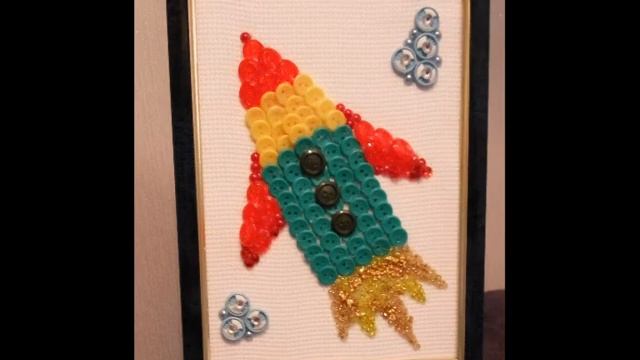 ПАННО из пуговиц и стразов "Космический корабль" #Handmade_в_ДомашнемЛабиринте смотреть онлайн