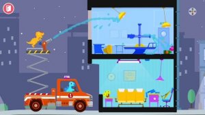 Динозаврик Пожарный Fire Truck Rescue