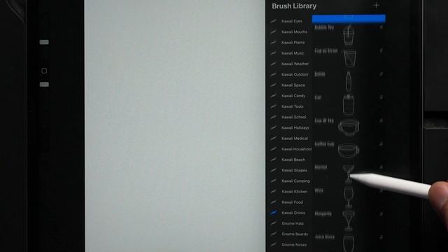 My New Kawaii Creator Brush Pack for Procreate! смотреть онлайн