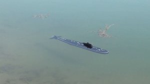 запуск модели подводной лодки альфа  BRV ч 5