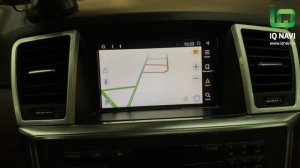 Штатная магнитола IQ NAVI для Мерседес ГЛ/МЛ (x166/w166)