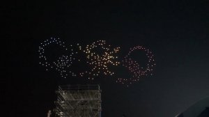 Дрон-шоу в олимпийском Пхёнчхане
