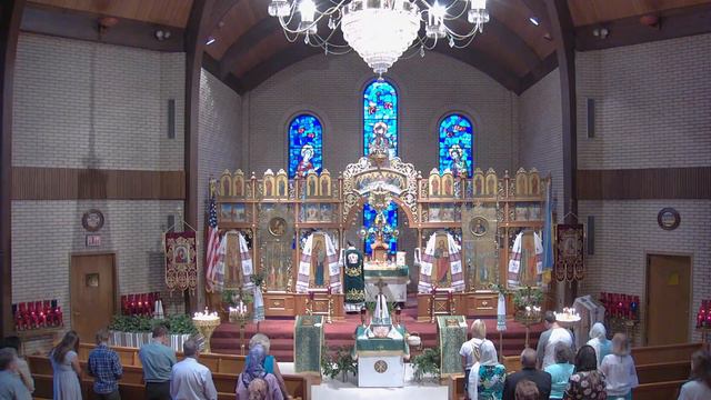 Восьма неділя після Пасхи. Свято Тройці. П'ятдесятниця (12 Червня 2022). смотреть онлайн