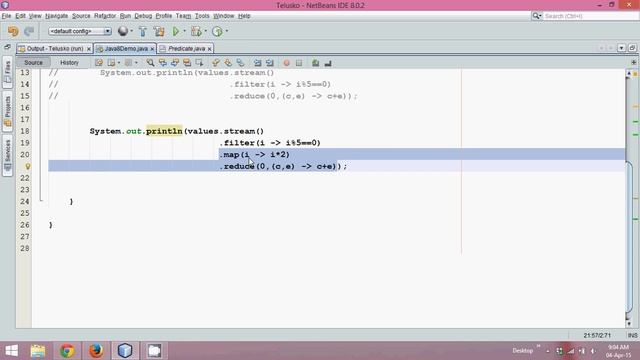 17.19 Java 8 Stream Api Features part 17 findFirst orElse function смотреть онлайн