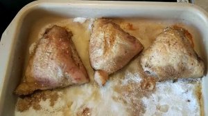 Вкуснейшие куриные бедра ?на солевой подушке?.