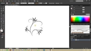 Создание каллиграфической кисти в Adobe Illustrator