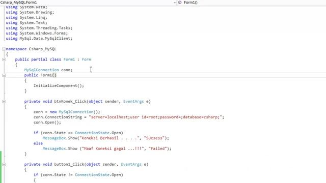 Add data to Mysql Using Windows From in C Sharp смотреть онлайн