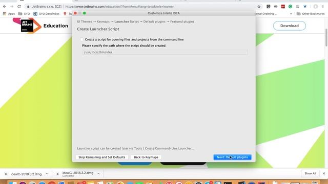 Installing #IntelliJ Community Edition in #macOS