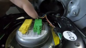 Снятие подушки безопасности Mercedes Benz E240 W211