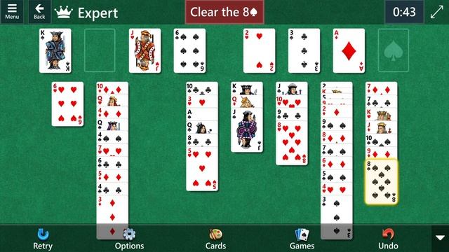 Microsoft Solitaire Collection: FreeCell - Expert - April 24, 2022 смотреть онлайн