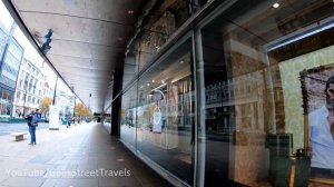 Oxford Street Eerie Quiet London Walk Selfridges and John Lewis Christmas Window | Lockdown 2.0 Wal