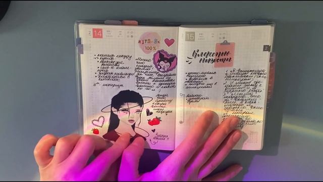 обновления личного дневника и ежедневника за февраль! ⋆｡ ﾟ ☁︎｡⋆｡ ﾟ ☾ ﾟ ｡⋆ смотреть онлайн