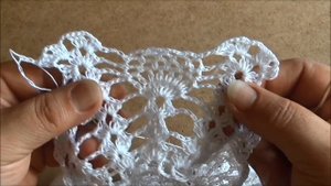 Вяжем вместе - юбка с ананасами. Часть 2. knitted crochet skirt
