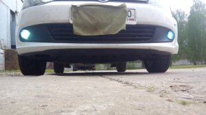 установка ксенона 4300 в ПТФ на поло седан
