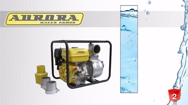 Мотопомпы Aurora для чистой воды
