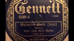 "Creepy Feeling" Jelly Roll Morton (1938) Alan Lomax produced this for Library of Congress