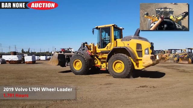 2019 Volvo L70H Wheel Loader смотреть онлайн