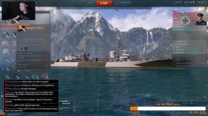 Тест и обзор крейсера De Zeven Provinciën ◆ Стрим по World of Warships