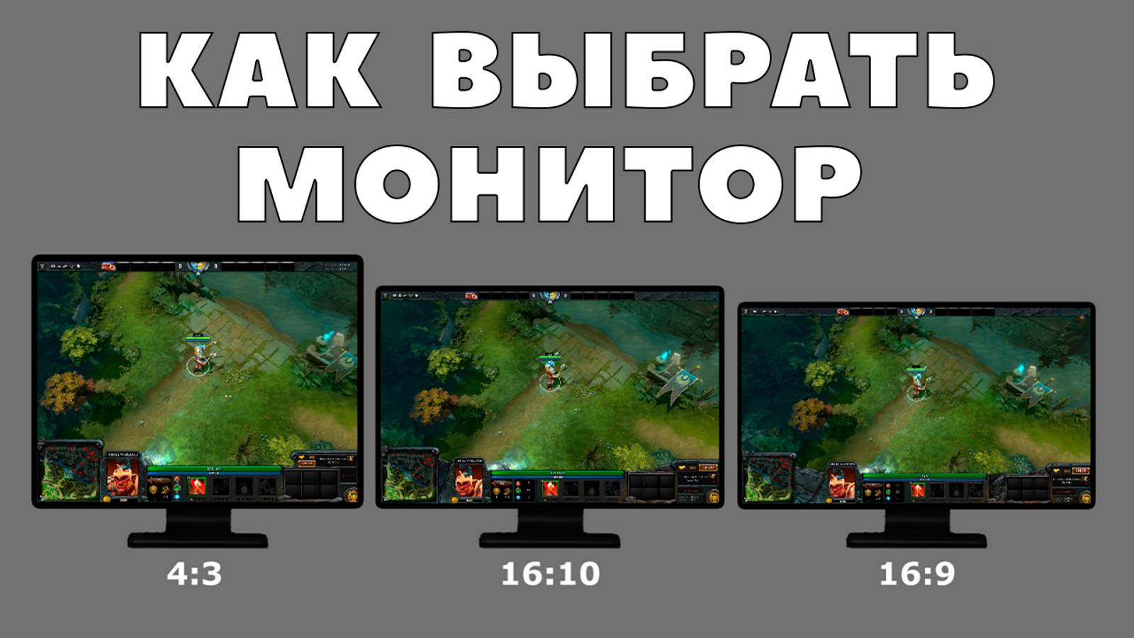 Как выбрать монитор для ПК? Всё что нужно знать о мониторах для компьютера.
