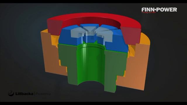 Пресс для обжима гаек Finn Power NC40 смотреть онлайн