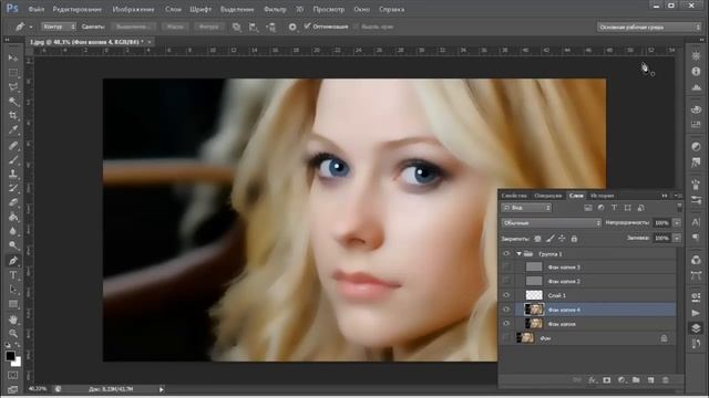 ПРОФЕССИОНАЛЬНАЯ РЕТУШЬ ЖЕНСКОГО ПОРТРЕТА. Секреты ретуши. Photoshop (Фотошоп) за один день!