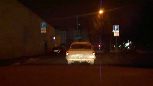 Буксировка спасенной от металлолома Волги.