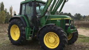 Обзор трактора John Deer 6910.