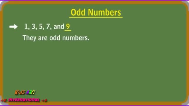 Even & Odd Numbers lesson for kids смотреть онлайн