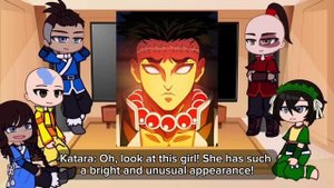 Past Team Avatar React To Demon Slayer // Avatar: The Last Airbender // Gacha Club