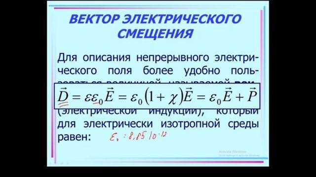 ЭП в веществе 3 Вектор эл смещения  Сегнетоэлектрики